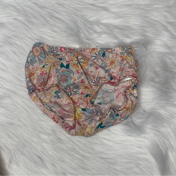 SOLD! Colorful Floral Dress with Bloomers - Picture 5 of 8